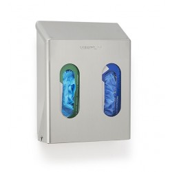 Dispenser inox per guanti 2 box