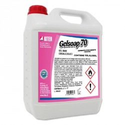 GelSoap - Igienizzante mani 70% alcol - Tanica 5 kg
